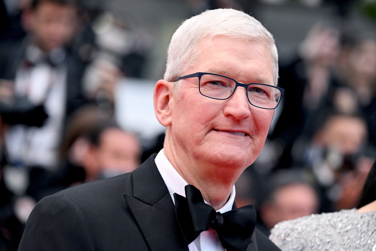 Apple CEO Tim Cook at Cannes