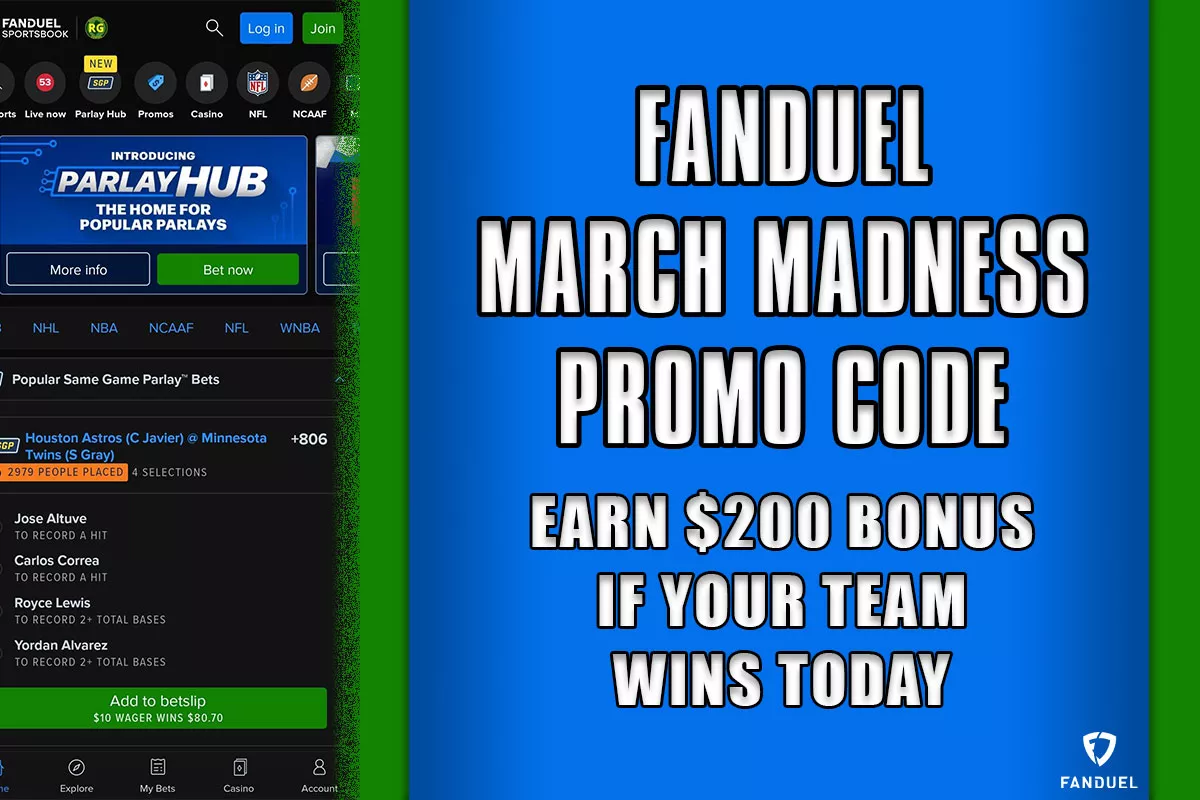 FanDuel Promo Code: Win $200 March Madness Bonus, $250 in North Carolina - Vimarsana News
