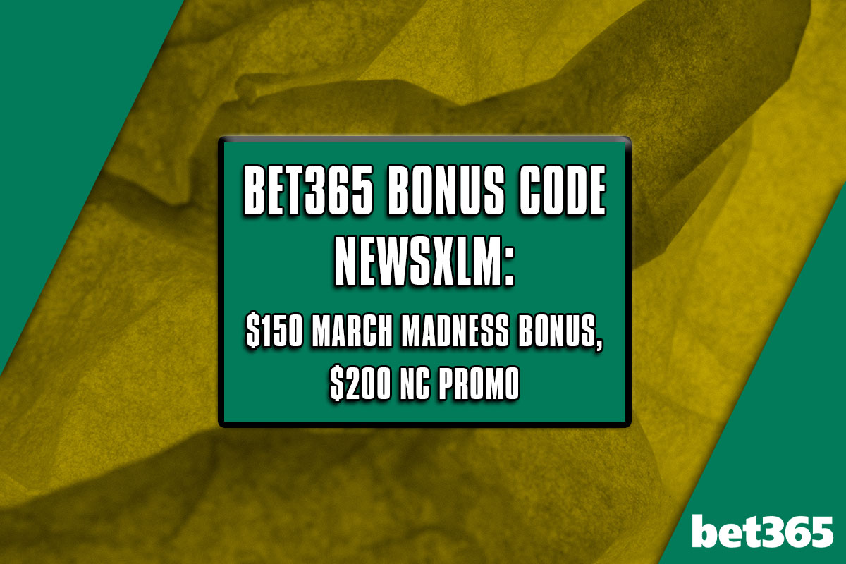 Bet365 Bonus Code NEWSXLM: Secure $150 March Madness Offer, $200 NC Promo