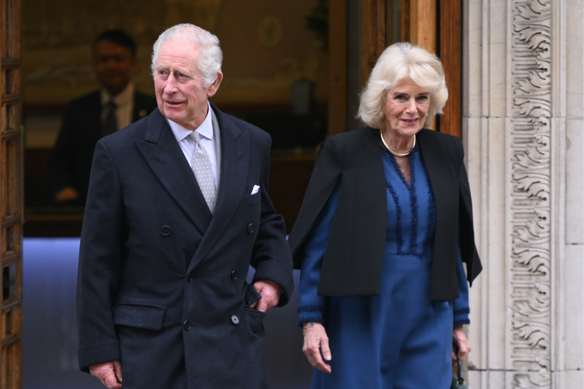King Charles and Queen Camilla Leave Hospital