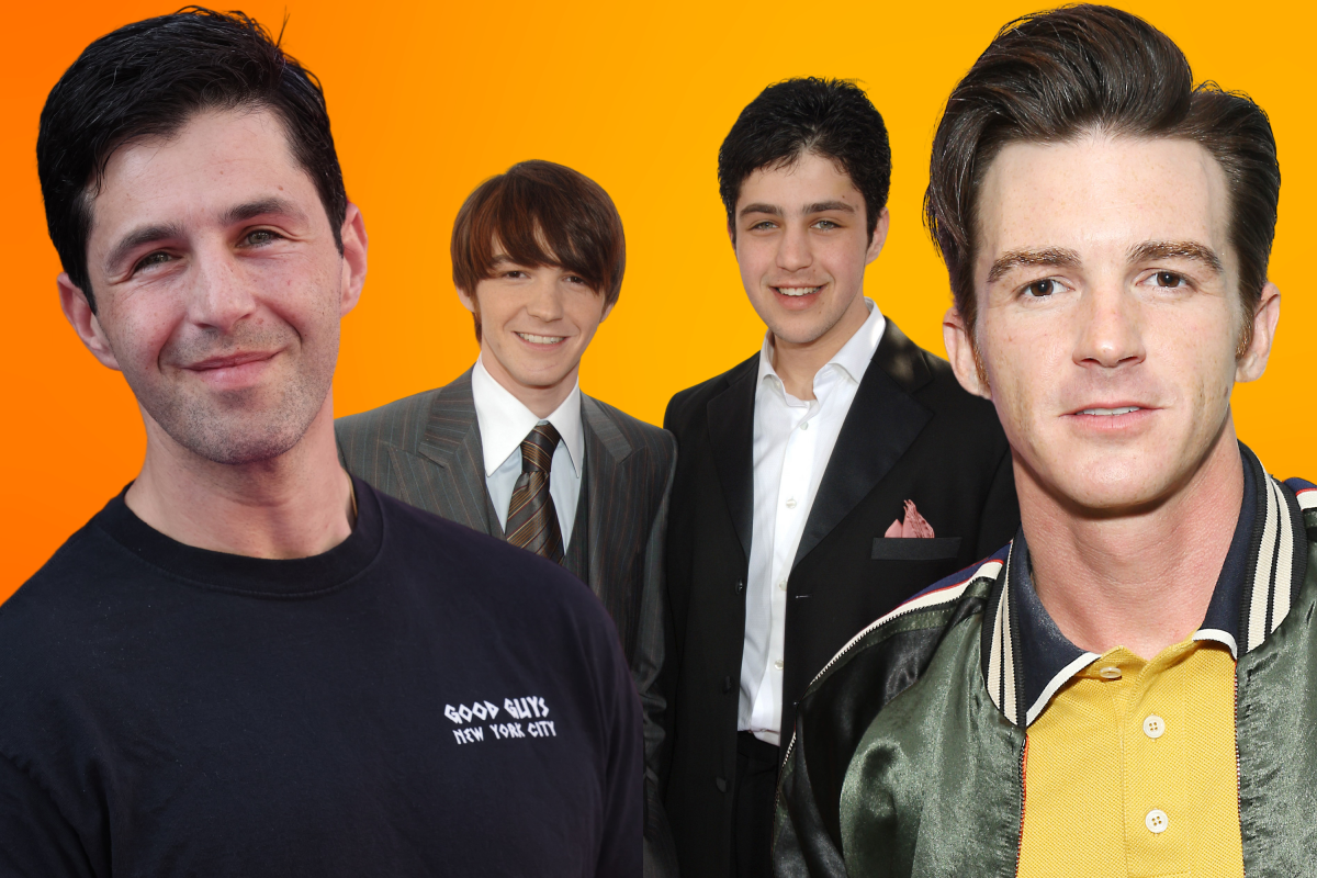 drake bell and josh peck, young old