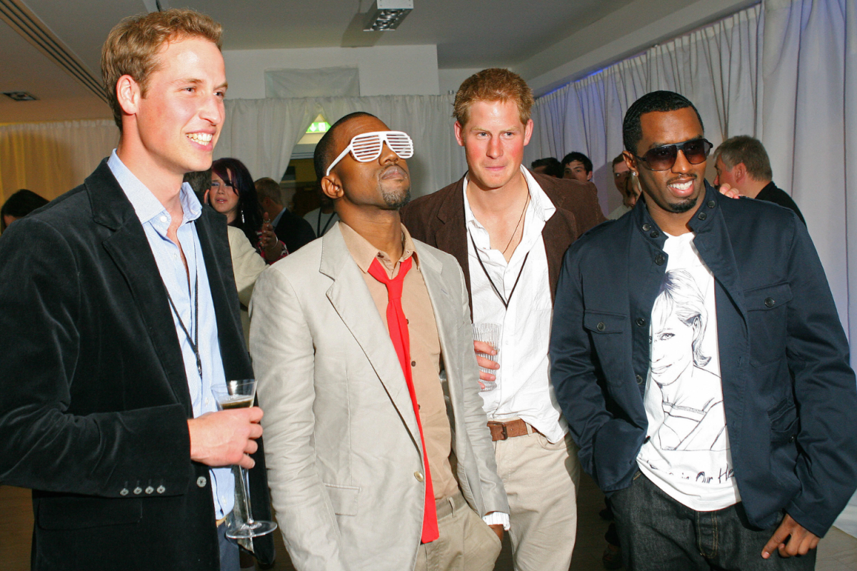 Prince William, Prince Harry and Diddy