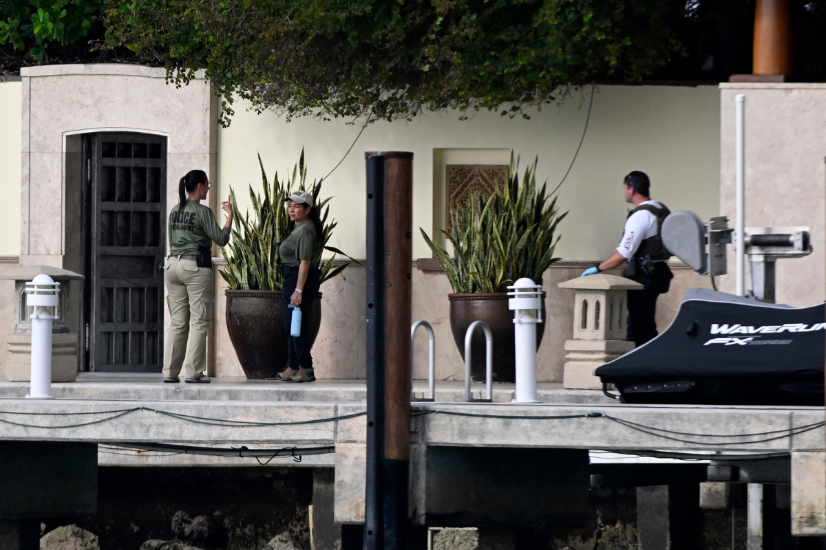 Law enforcement raids Sean Comb's Miami home