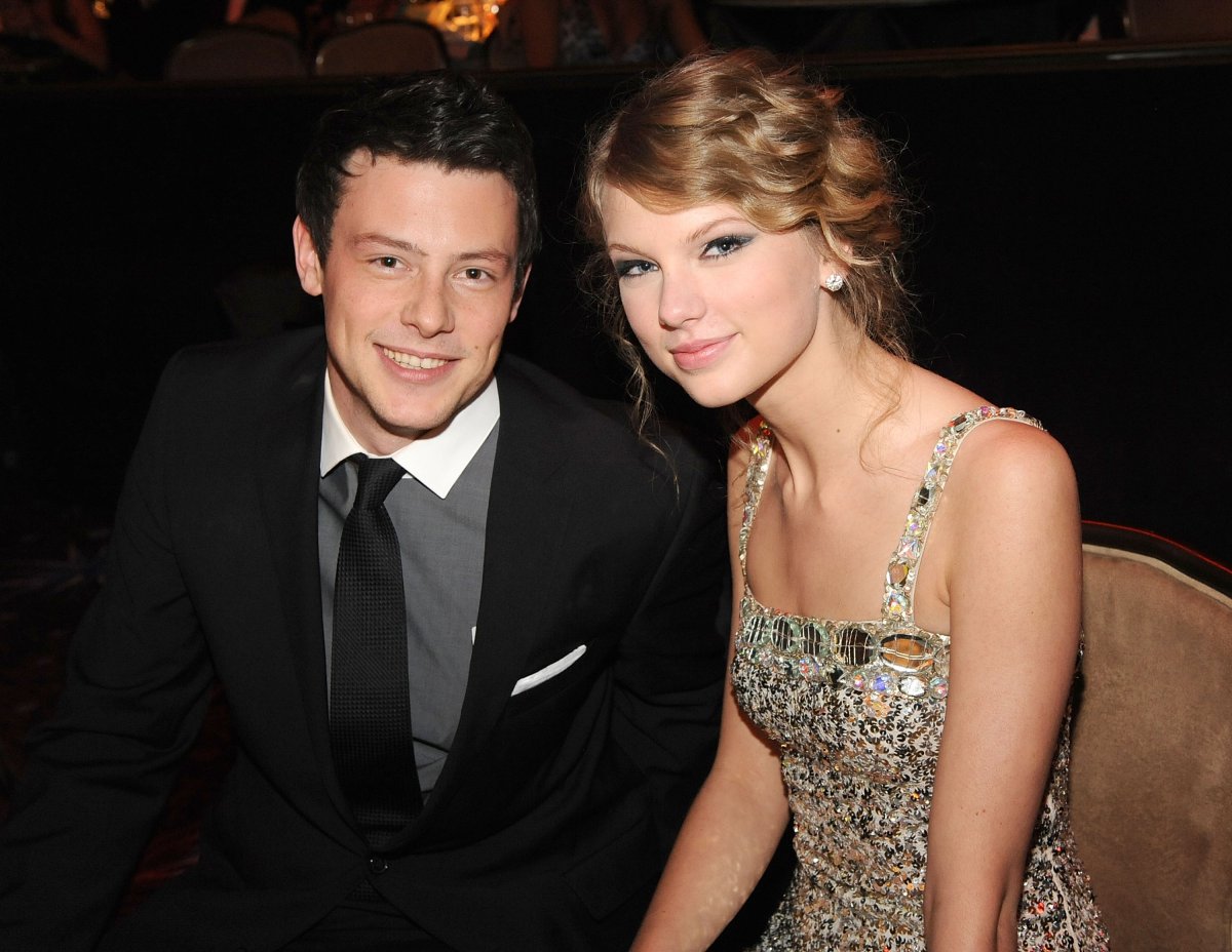 cory monteith and taylor swift