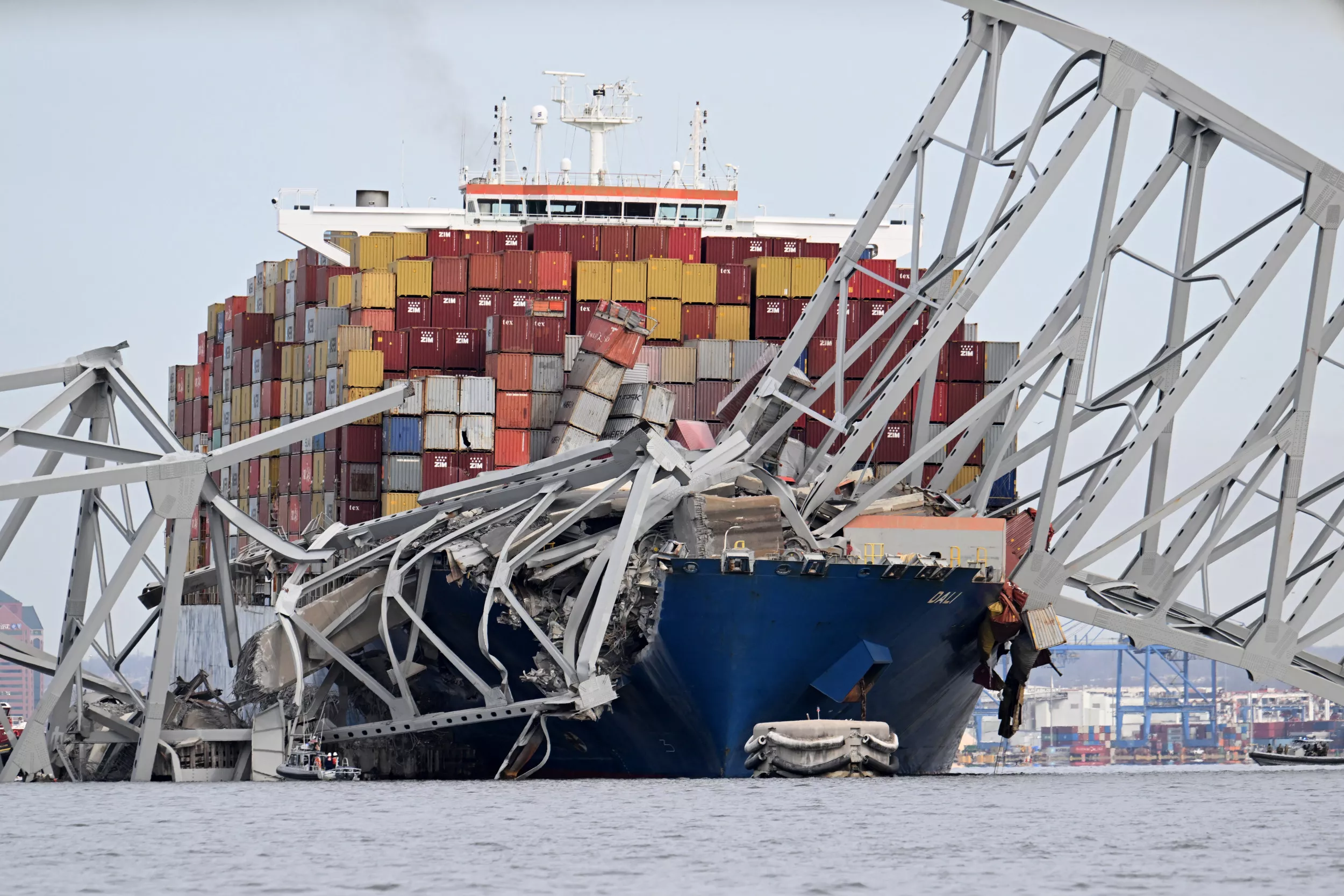 Fact Check: Francis Scott Key Bridge Sunken Car Photo Not Wh