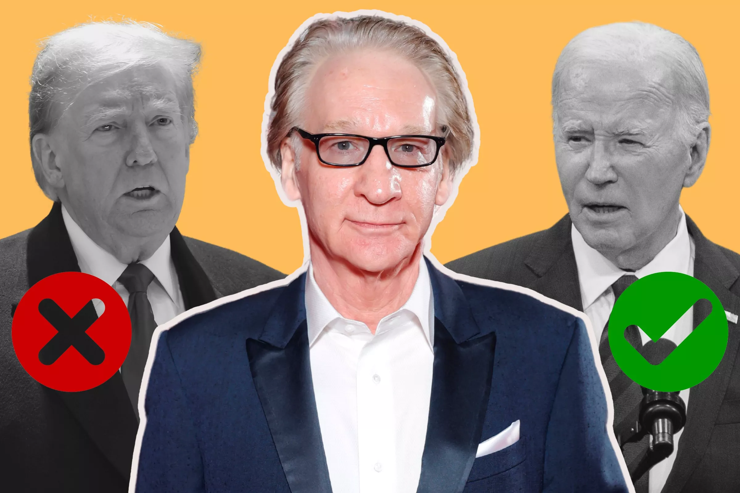 Bill Maher Would Vote for 'Biden's Head in a Jar of Blue Liquid' Over Trump - Vimarsana News