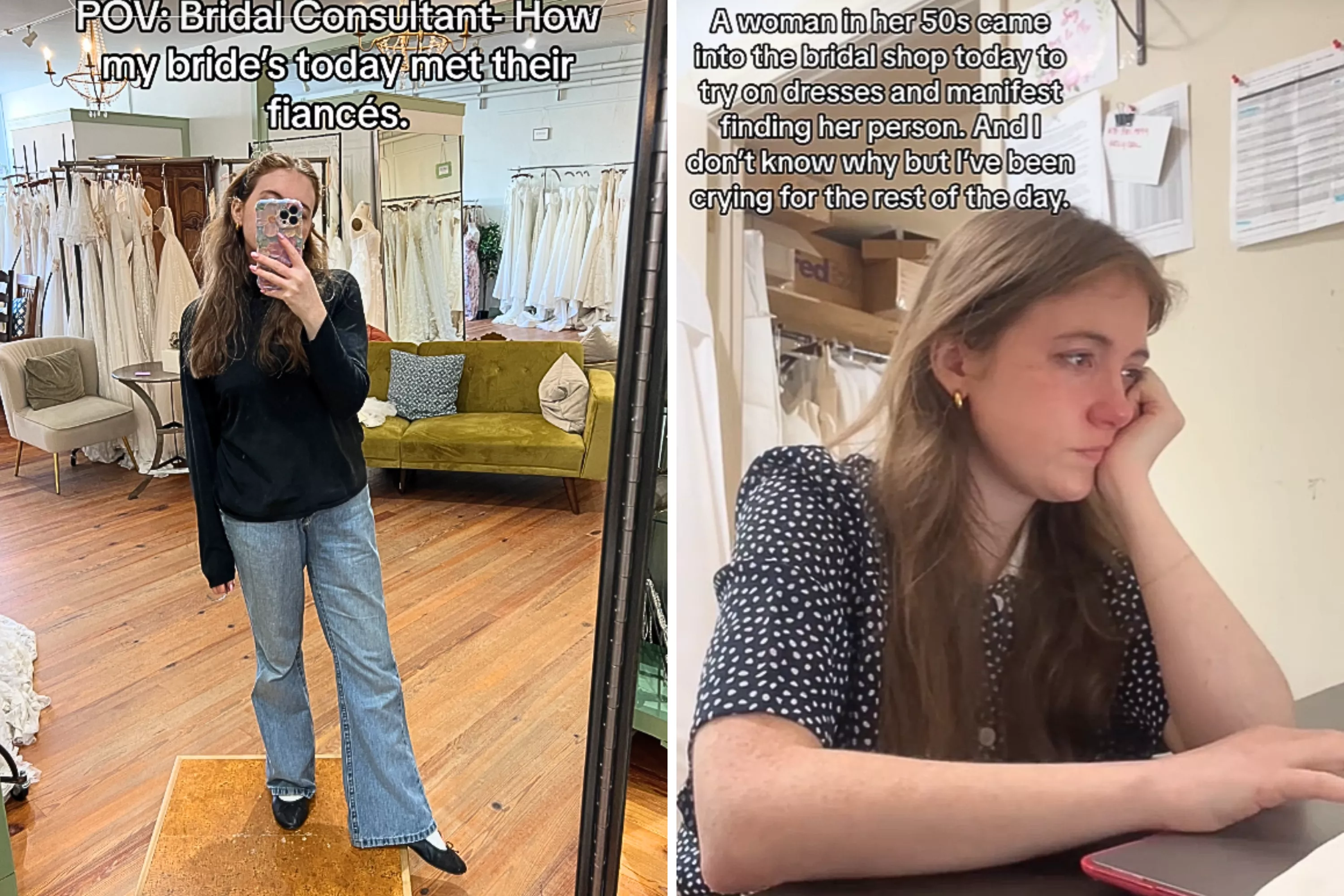 Why 50-Year-Old Woman's Trip to Bridal Shop Left Stylist in Tears - Vimarsana News