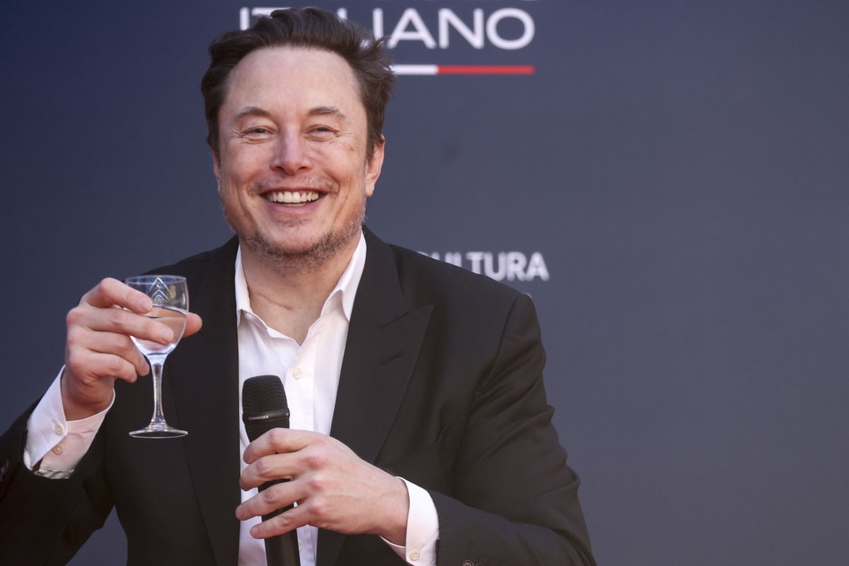 Elon Musk In Italy