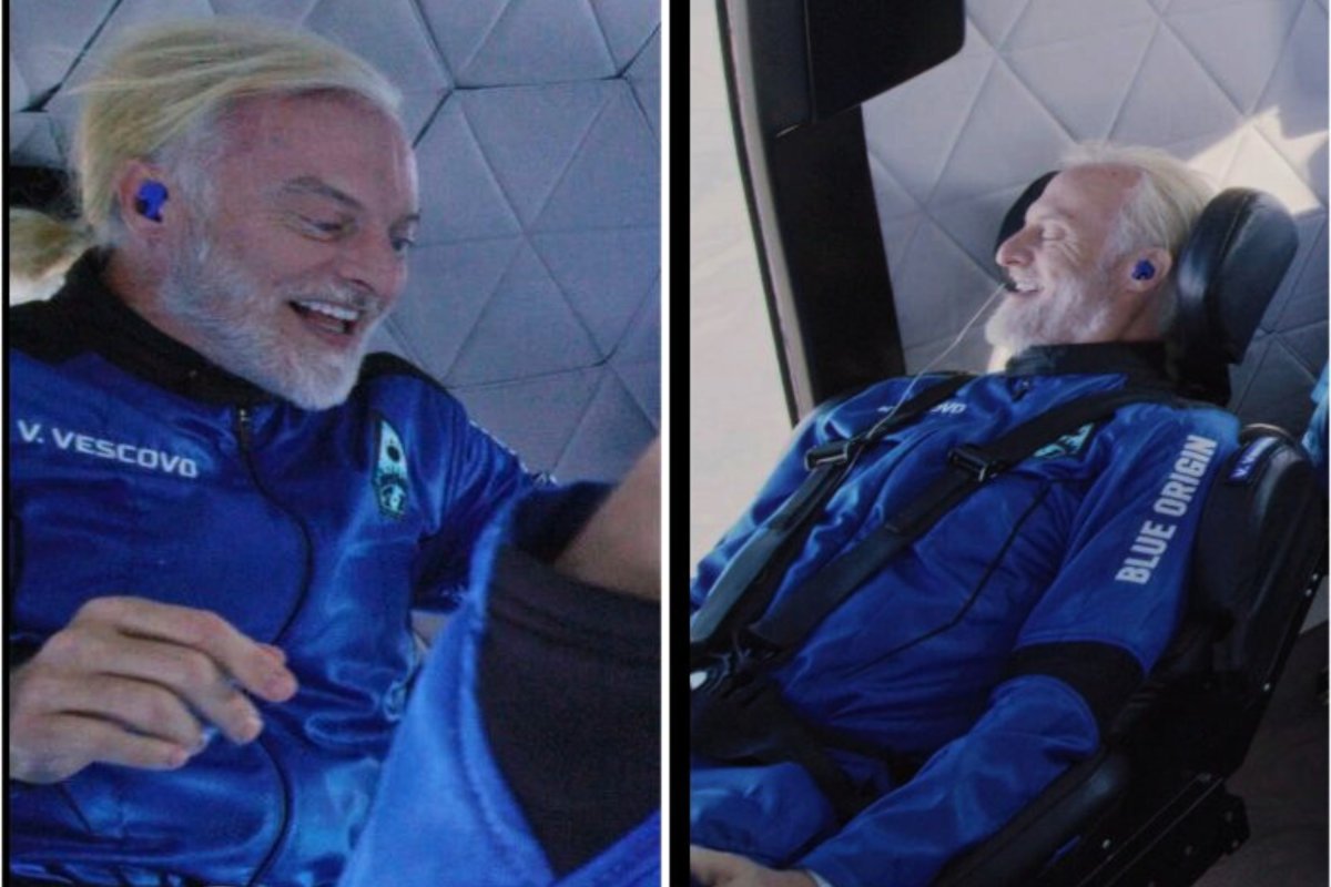 Victor Vescovo Blue Origin space flight