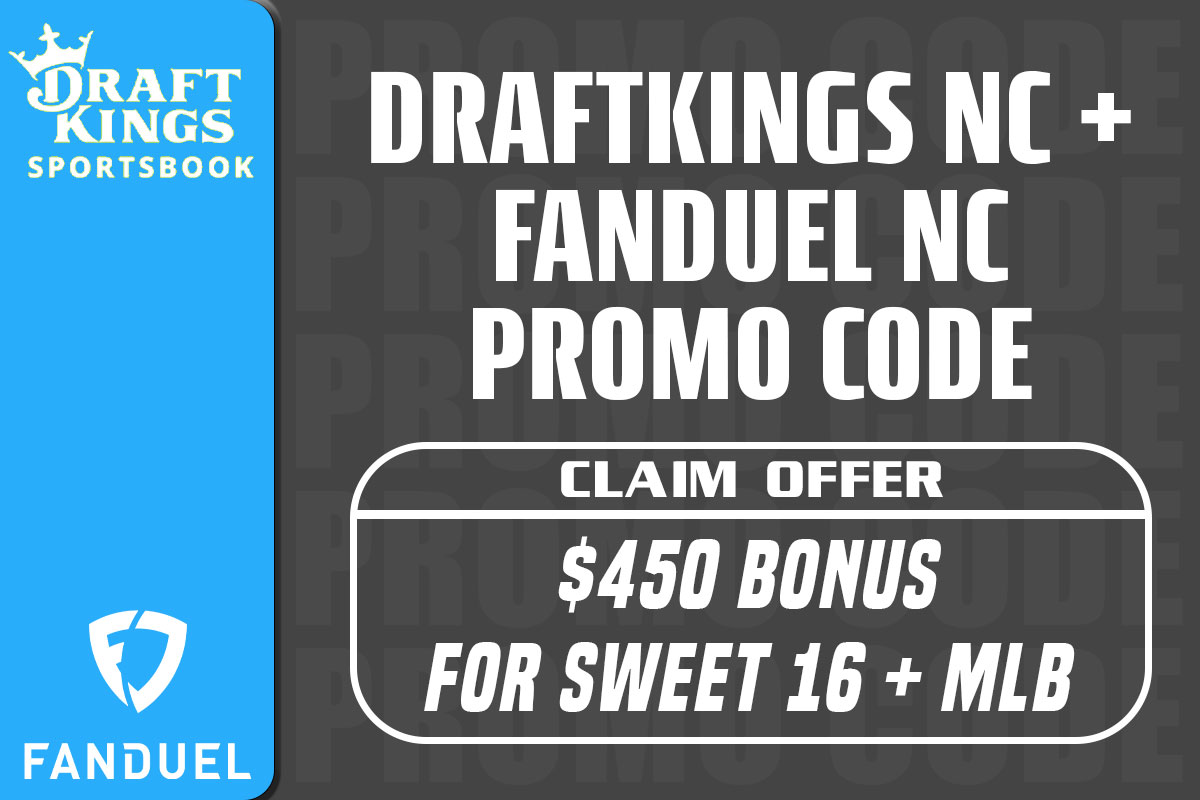 DraftKings NC + FanDuel NC Promo Code: Win $450 Bonus for Sweet 16, MLB