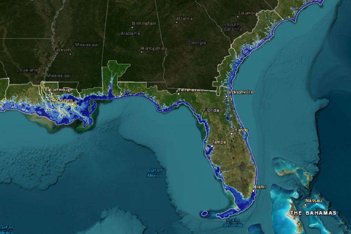 Florida 3ft sea level rise