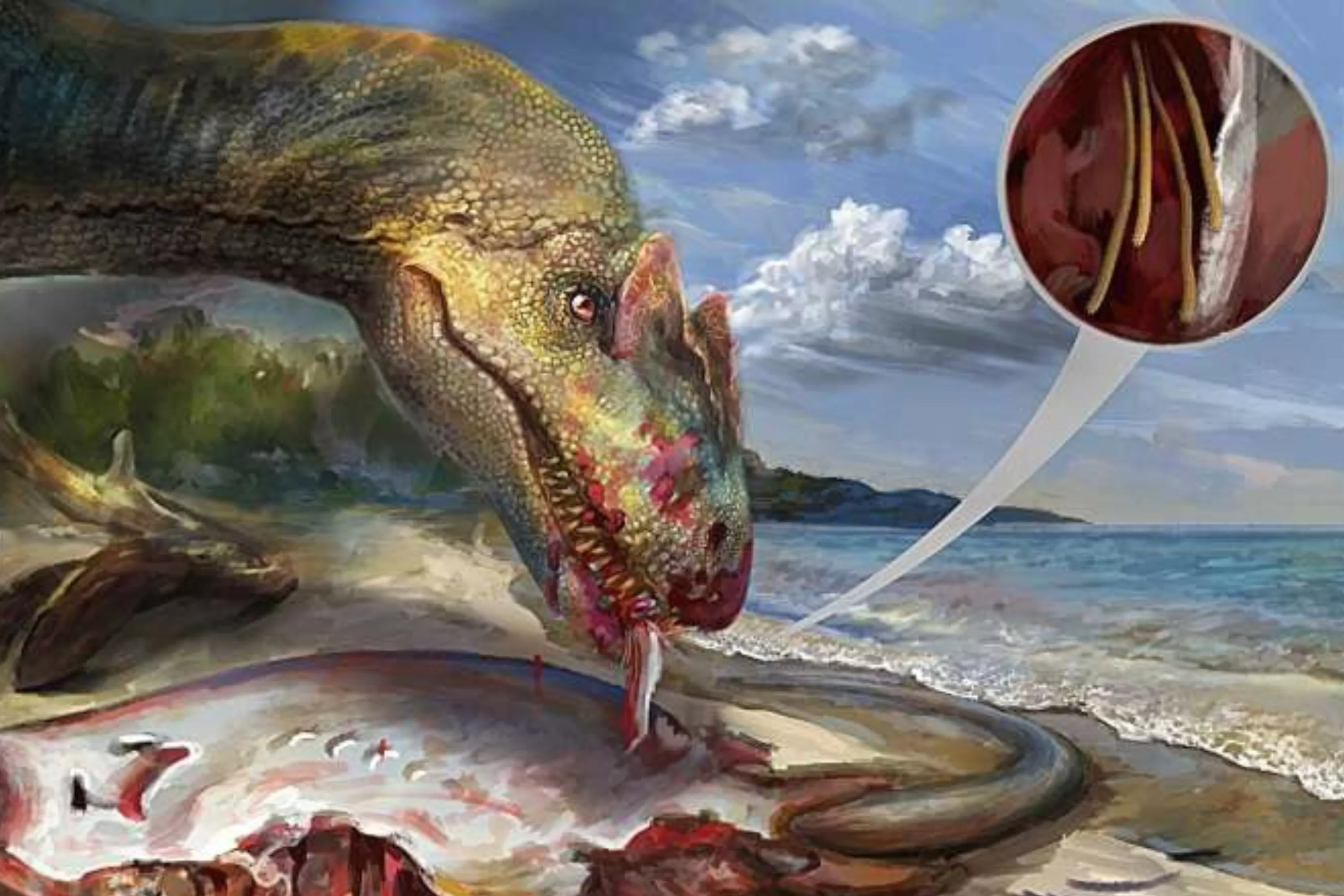 Paleontologists Discover First-Ever Fossil Tapeworm Trapped in Amber - Vimarsana News