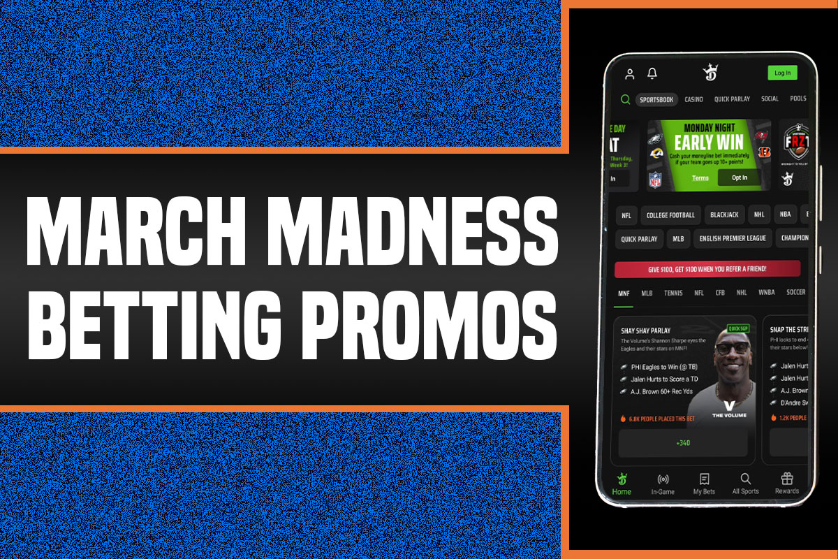 March Madness Betting Promos: $2K+ Bonuses from DraftKings, ESPN BET, More