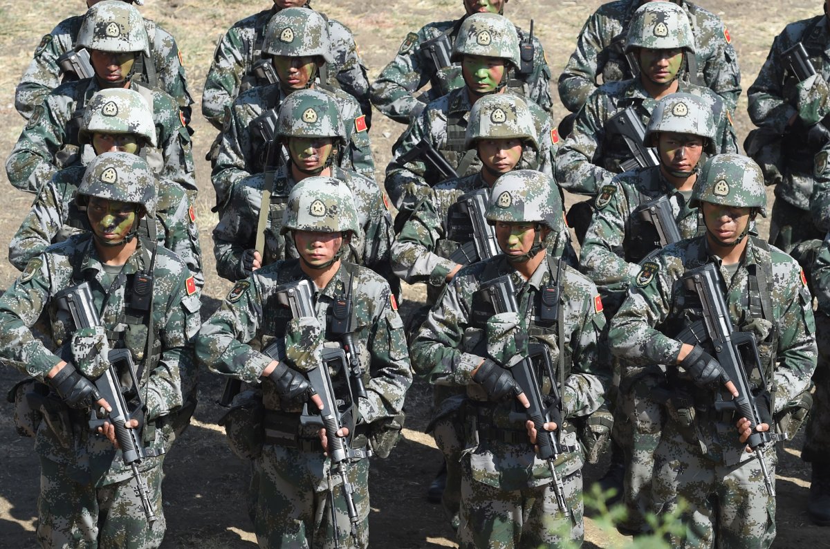 PLA Soldiers In India In 2016