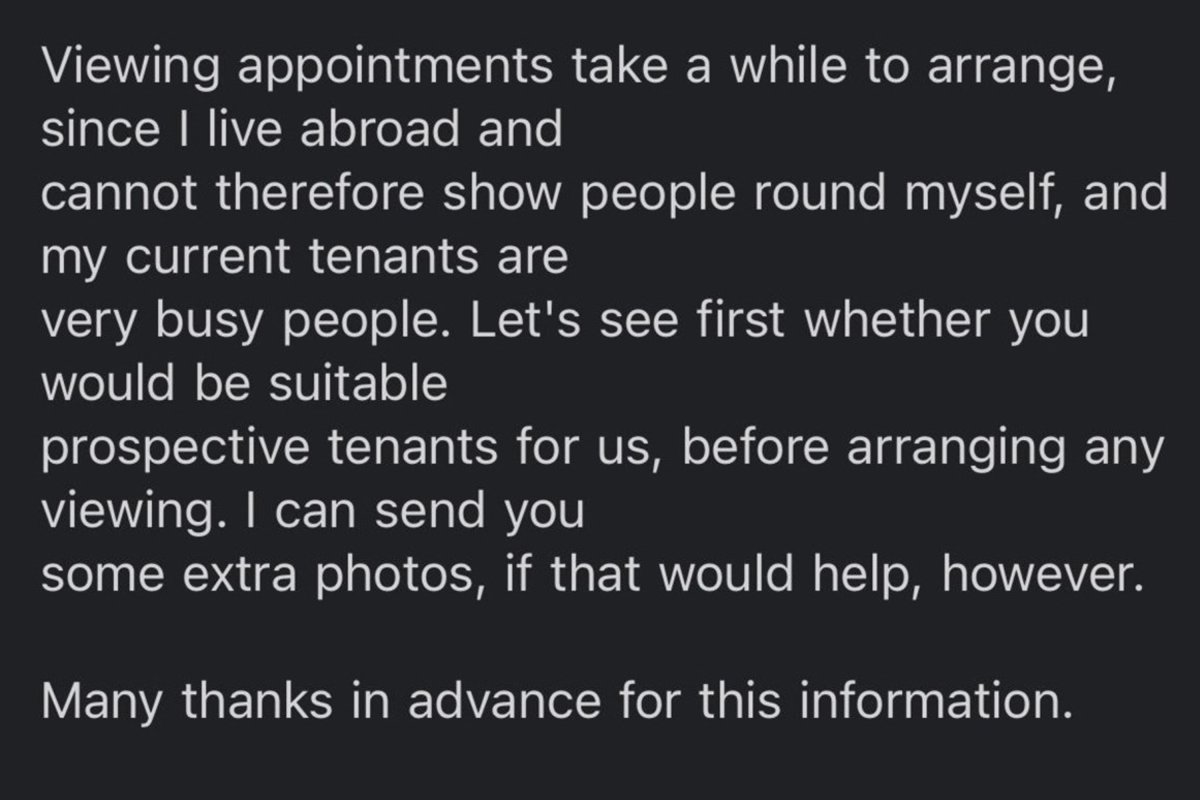 Landlord email