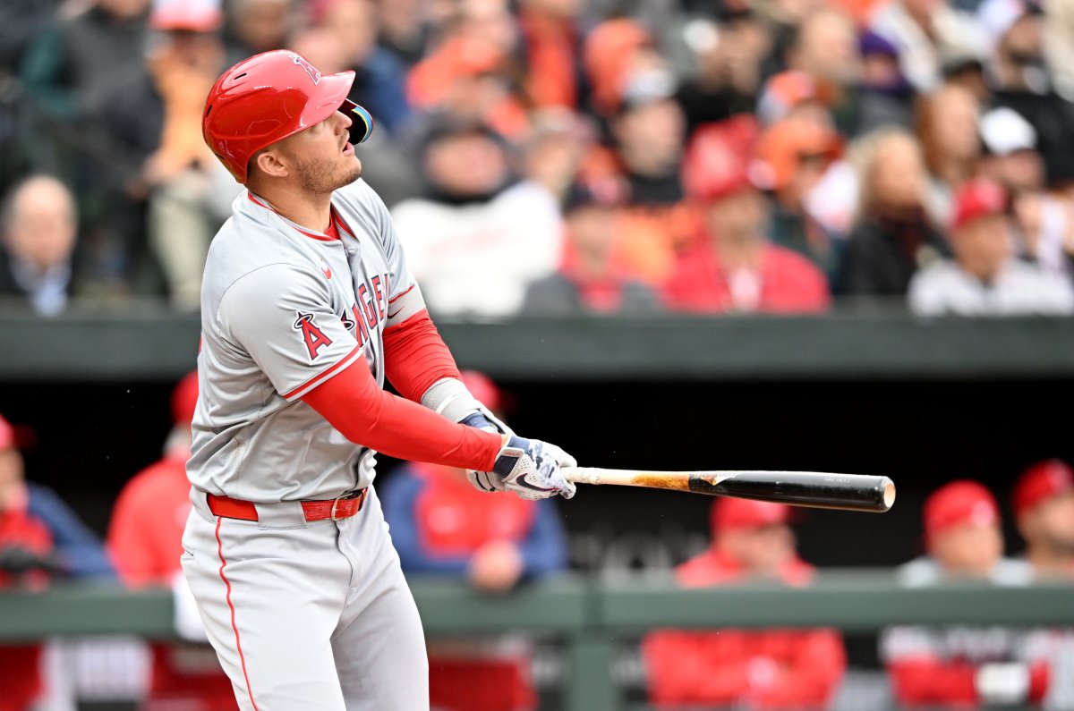 Trout's Opening Day Homer