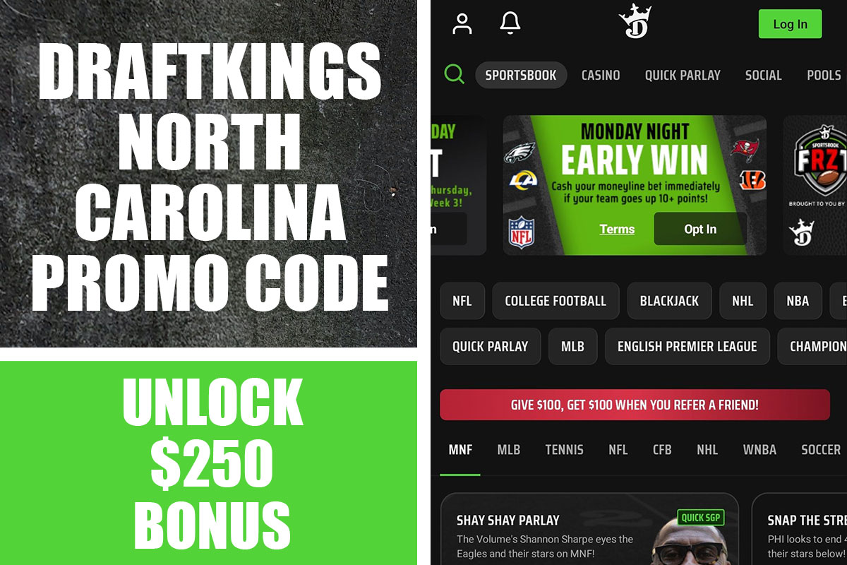 DraftKings NC Promo Code: Turn $5 March Madness Bet Into $250 Bonus