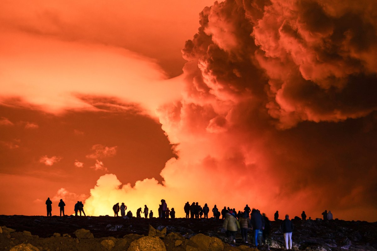 Iceland volcano eruption 