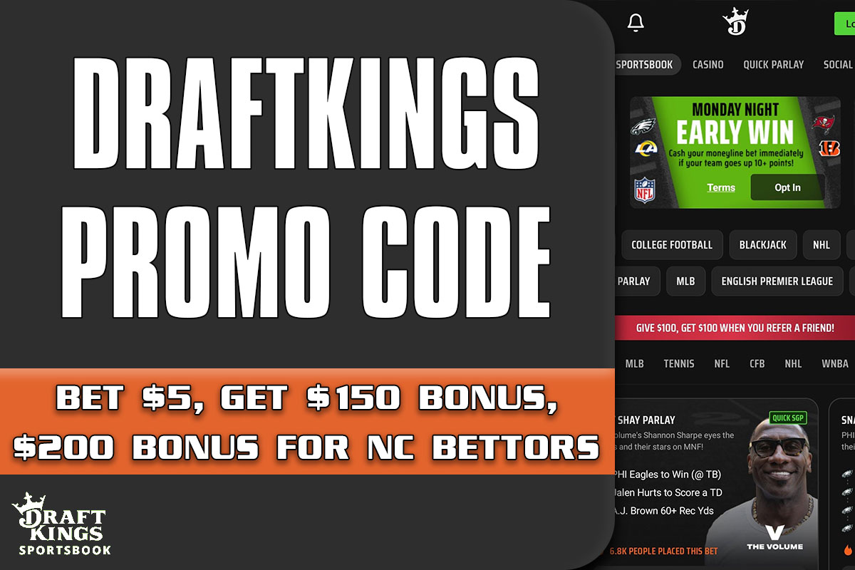 DraftKings Promo Code: Bet $5 on MLB, NBA, CBB, Get $150 Bonus, $200 in NC - Vimarsana News