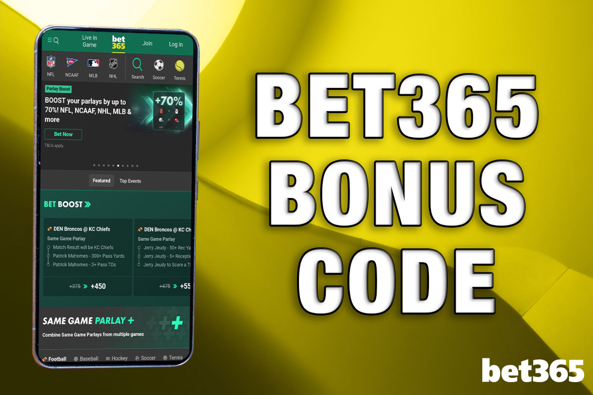 Code bonus Bet365