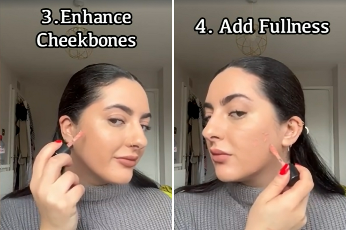 Blush Placement - Enhance Cheekbone Add Fullness
