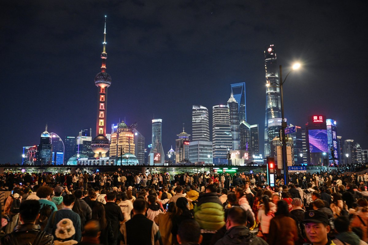 Shanghai, China, during, Lunar, New, Year, 2024
