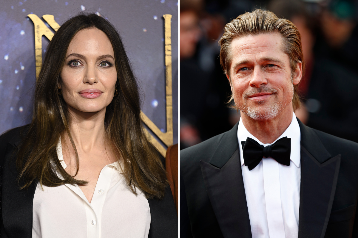 Angelina Jolie, 2021 (left), Brad Pitt, 2020