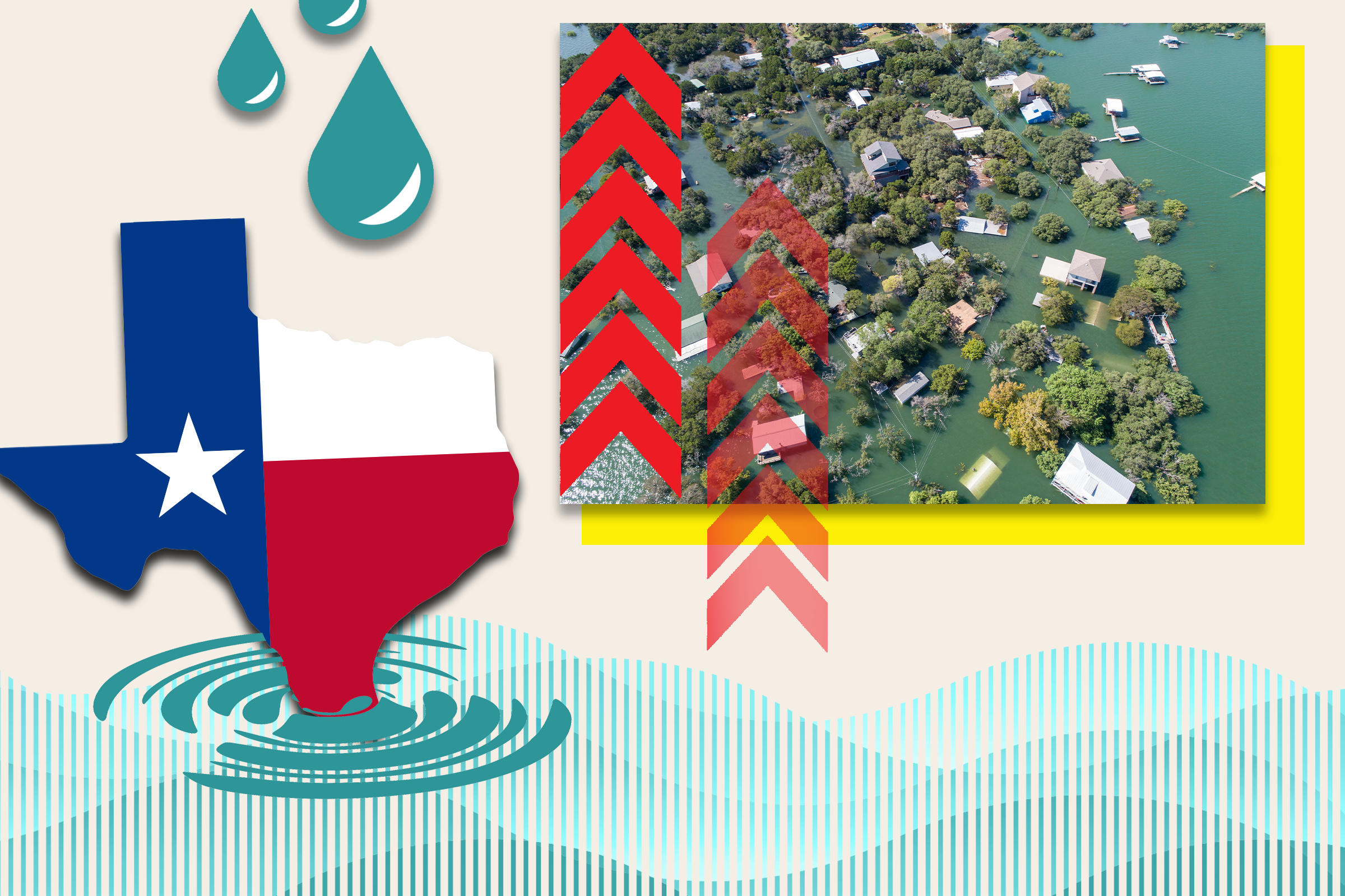 Texas Map Shows Where State Will Become Underwater From Sea Level Rise