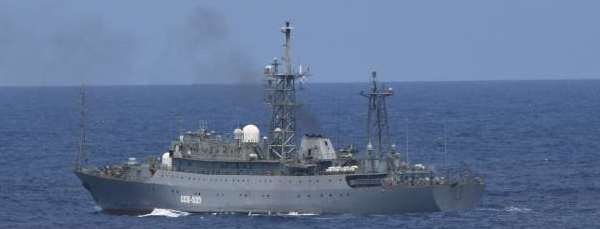 Russian Spy Ship Scans Japanese Islands
