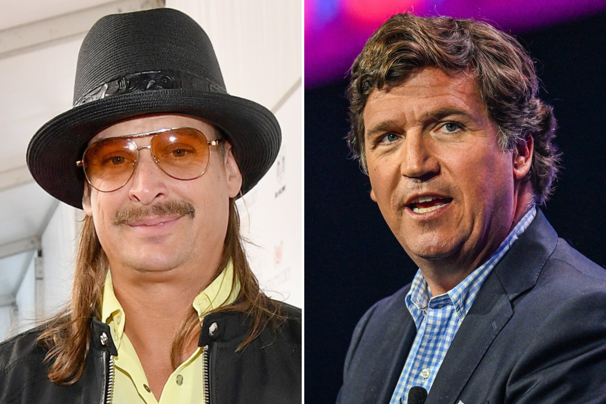 Tucker Carlson comments go viral as Kid Rock’s opening act