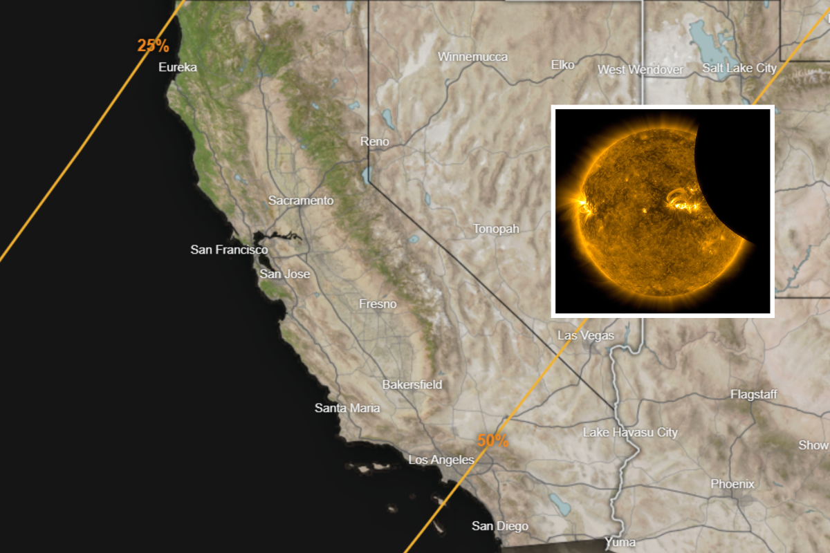 California eclipse coverage