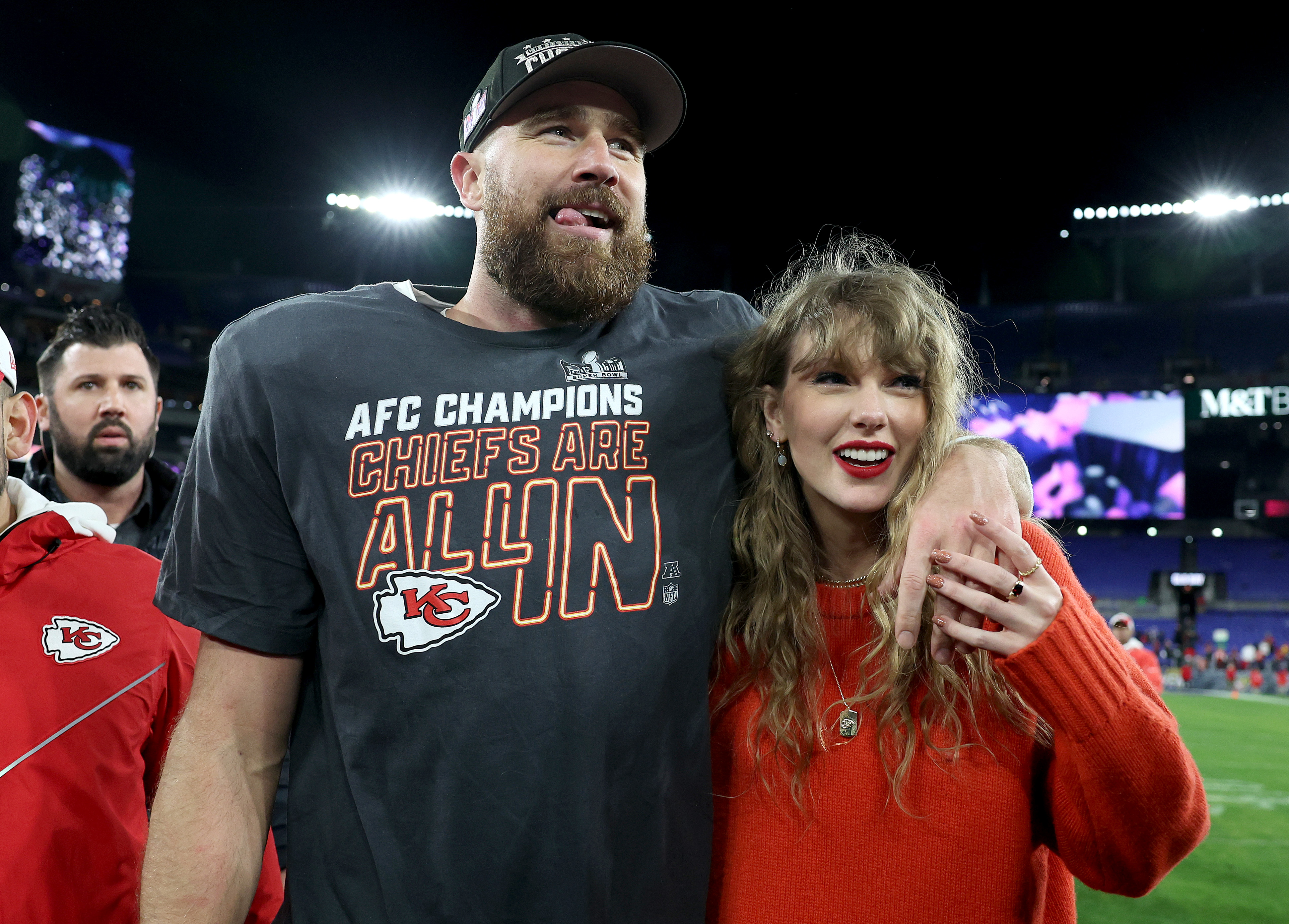 How Jason Kelce sorta got promoted to Taylor Swift’s ‘brother-in-law’