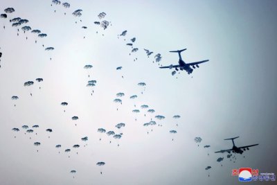 North Korean Paratroopers Injured In Military Exercise