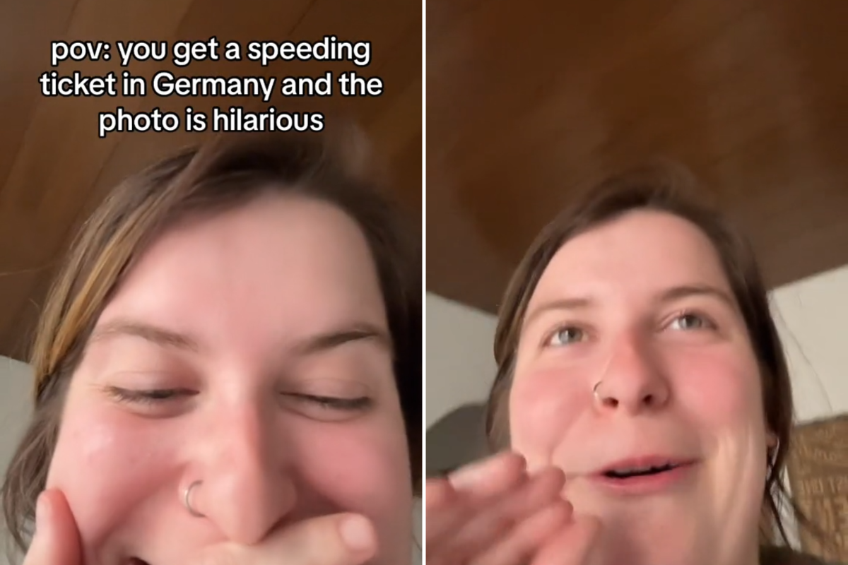 Speeding ticket TikTok