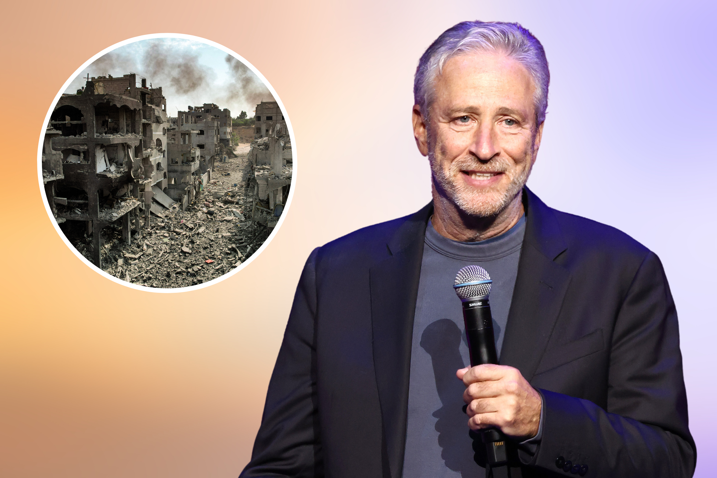 Jon Stewart snaps over Gaza