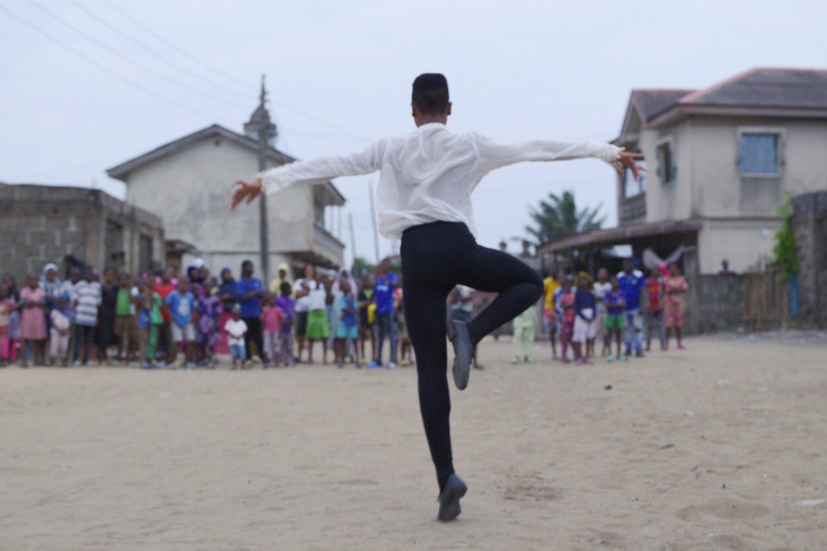 Anthony Madu dances ballet in Nigeria
