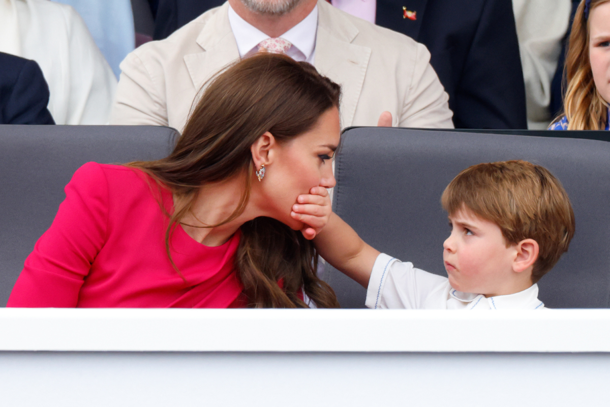 Prince Louis and Princess Kate
