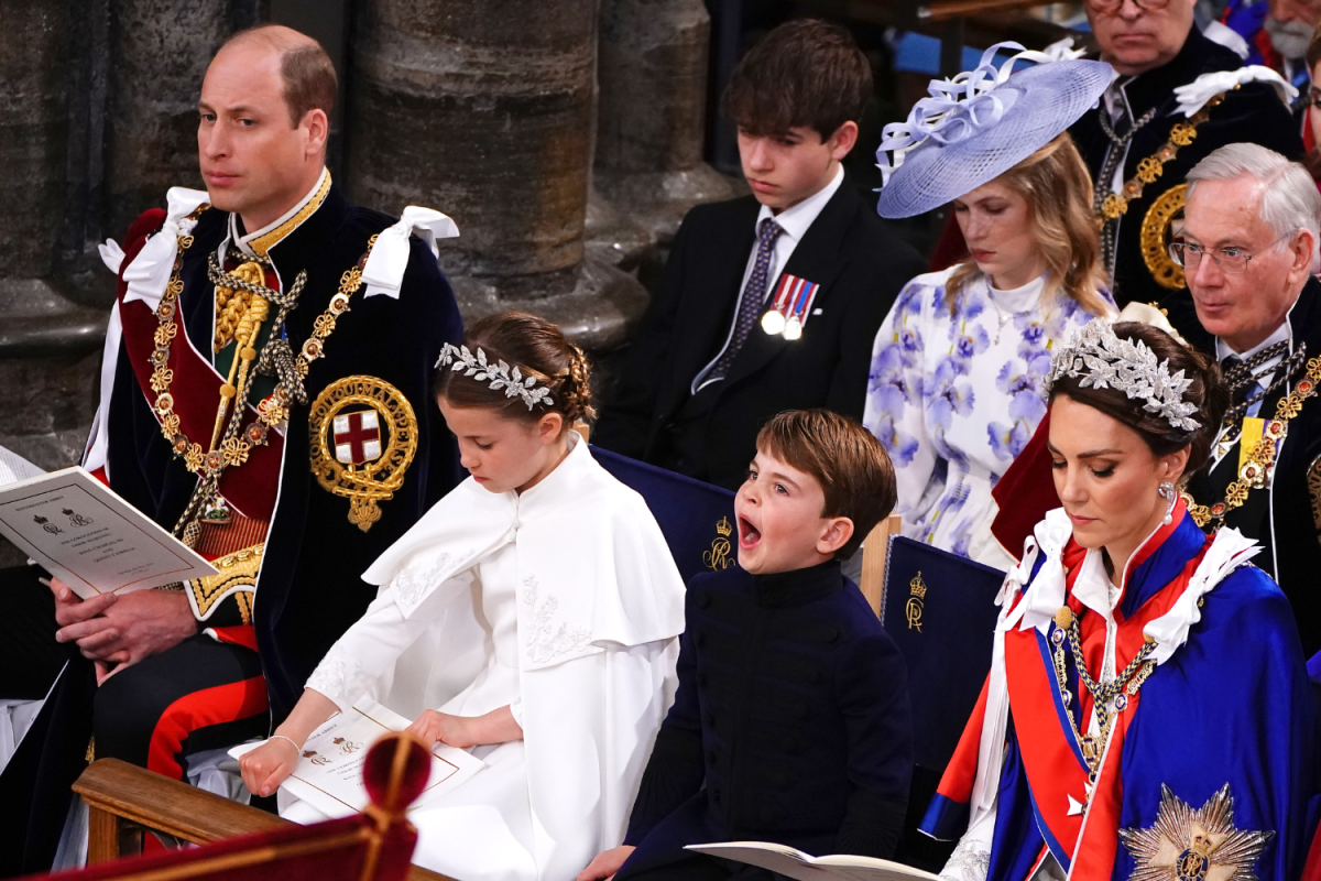 Prince Louis at Coronation