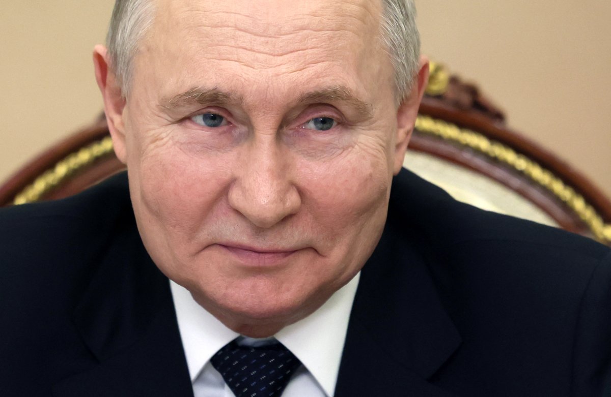 Russian President Vladimir Putin pictured in Moscow