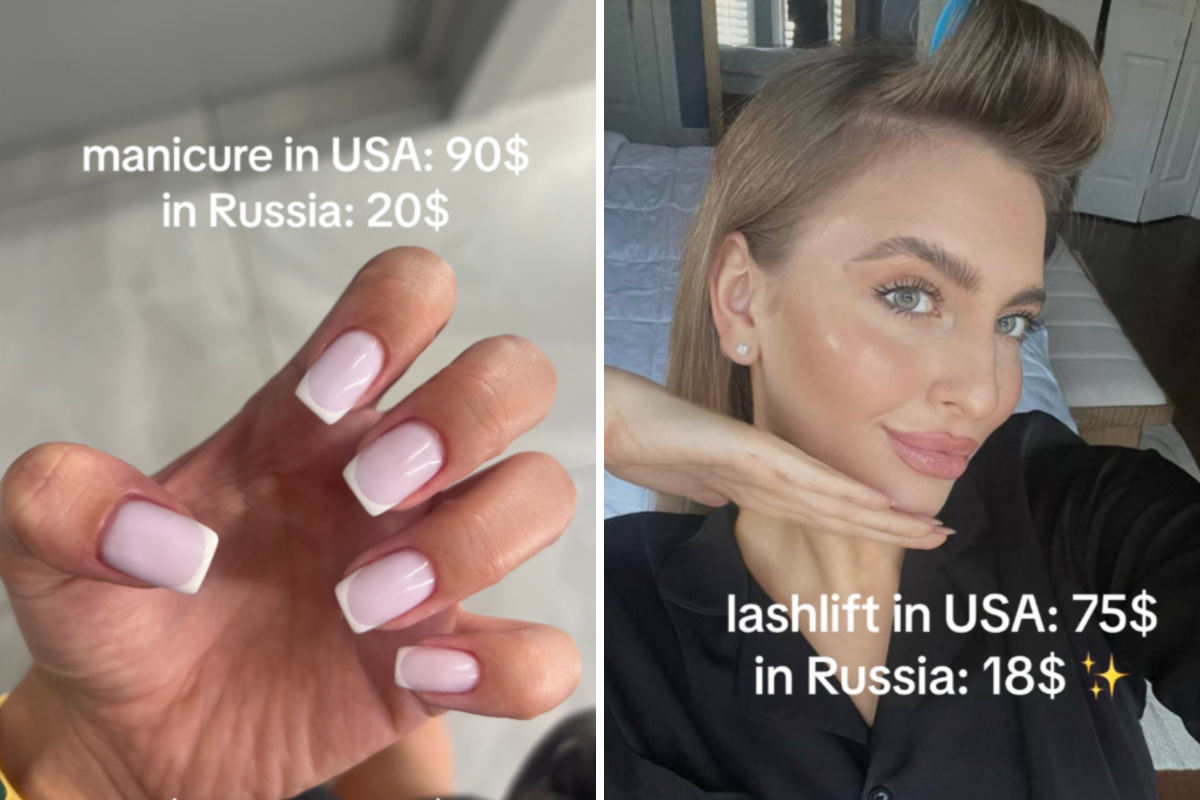 Woman Reveals Cost Difference US Russia Beauty