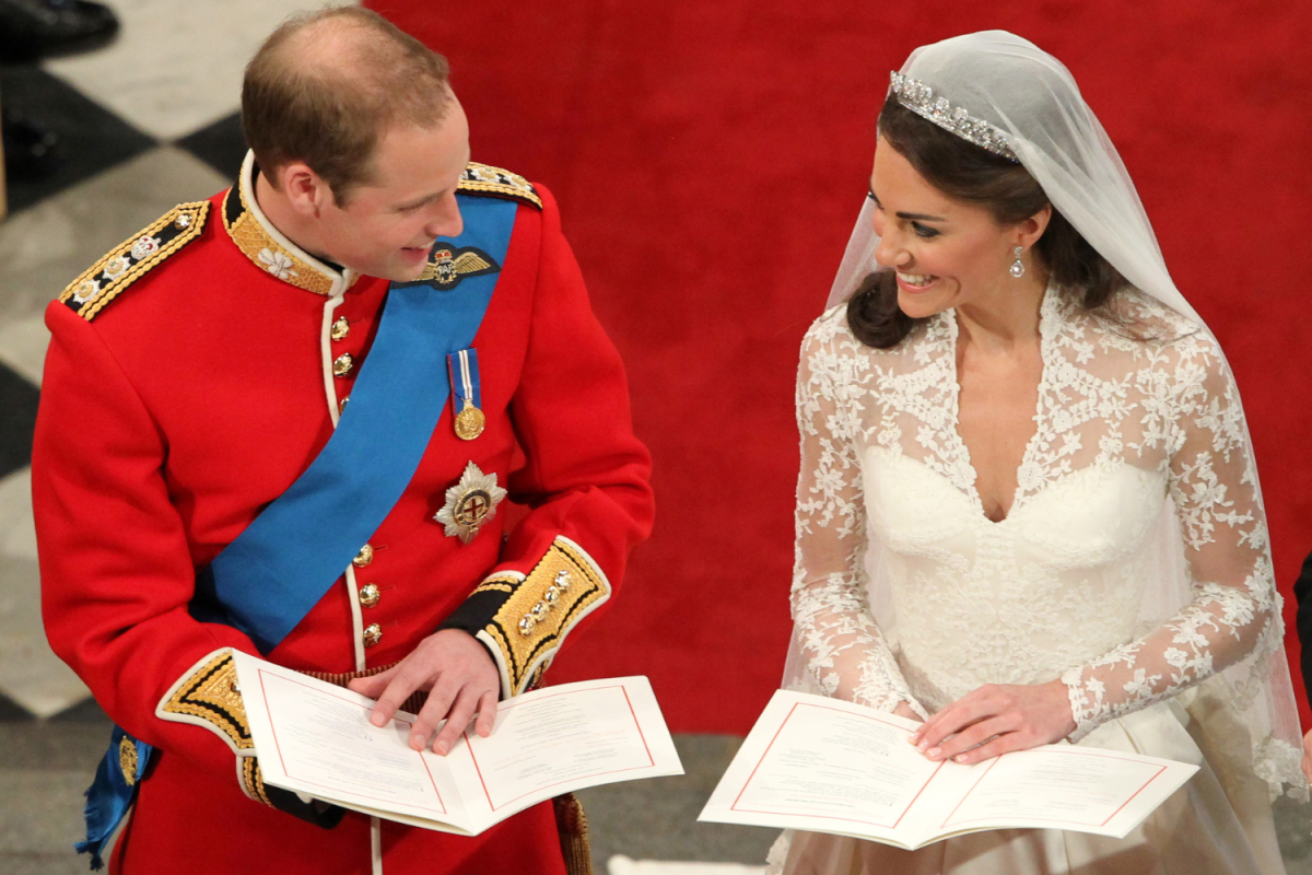 Prince William and Princess Kate Smiles
