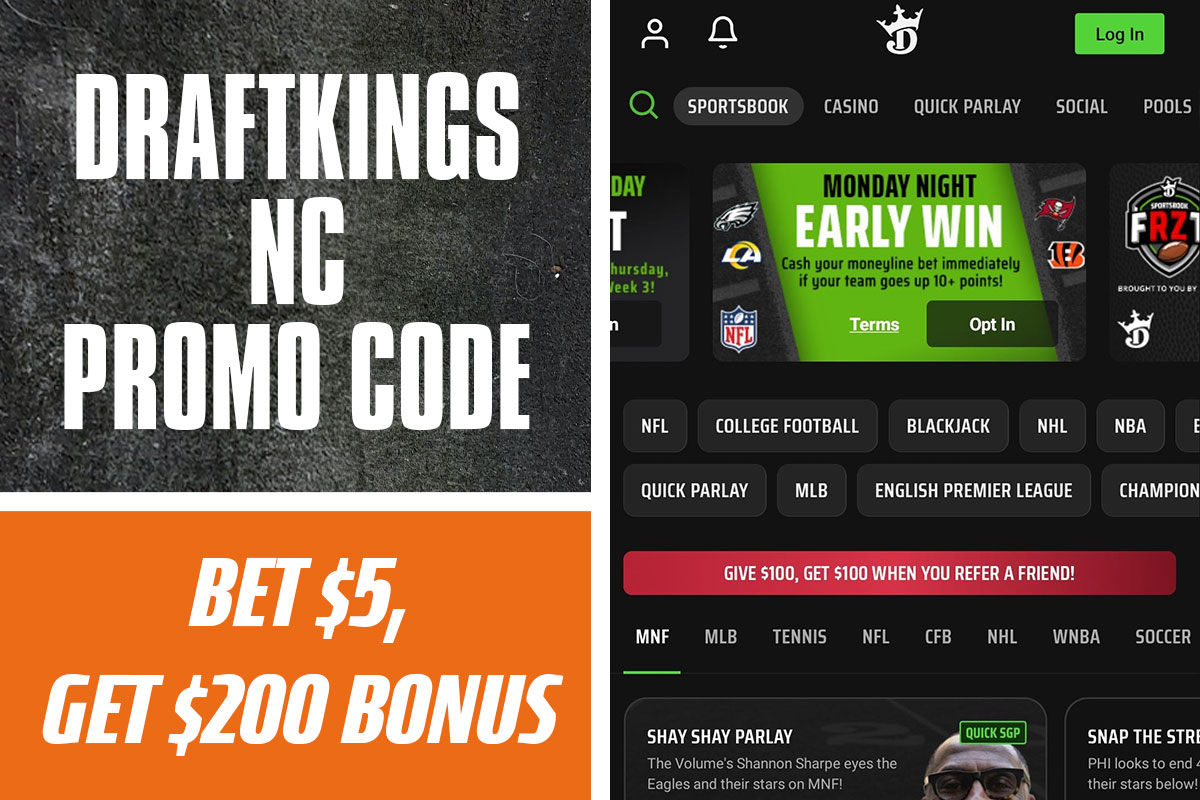 DraftKings NC Promo Code: Bet $5, Get $200 Bonus for NBA, MLB, Masters Week - Vimarsana News