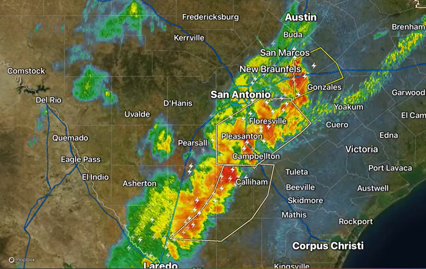 Texas weather update as severe thunderstorms forecast