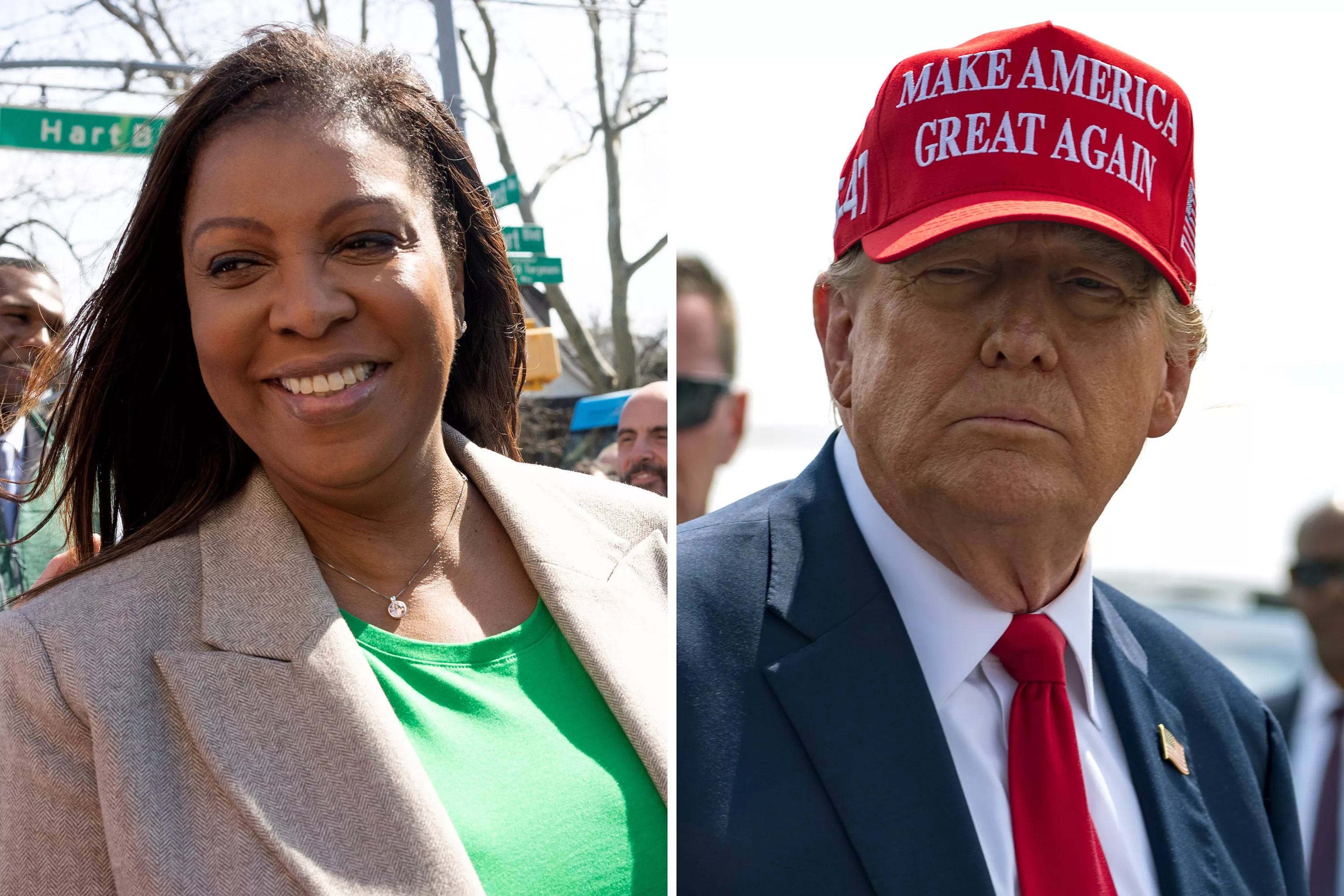 Donald Trump Botches Letitia James Insult - Vimarsana News