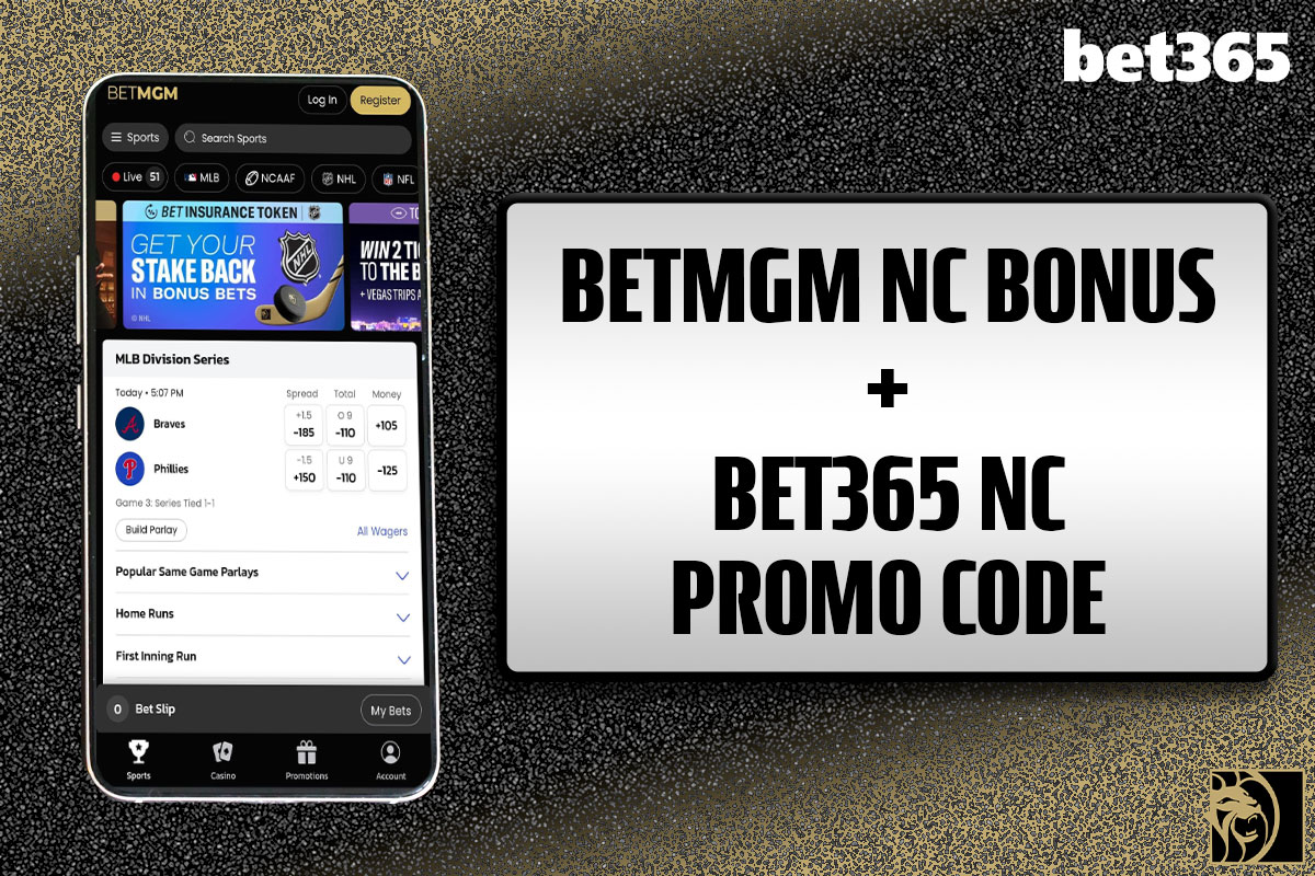 BetMGM NC bonus + Bet365 NC promo code: Up to ,150 bonus for NBA, UFC