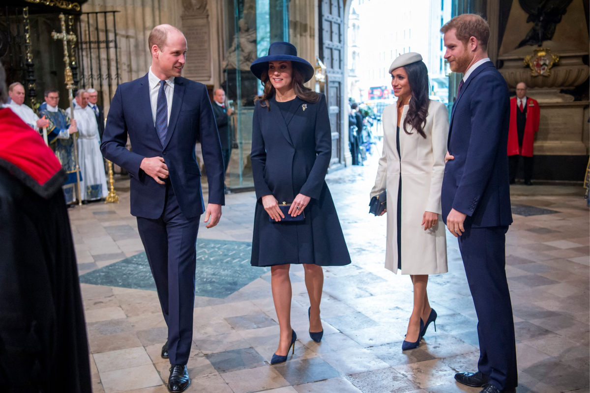 Princess Kate and Meghan Markle Westminster Abbey