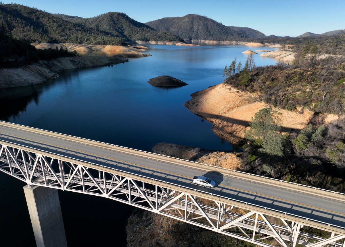 California Reservoirs Improved Condition Wet Winter