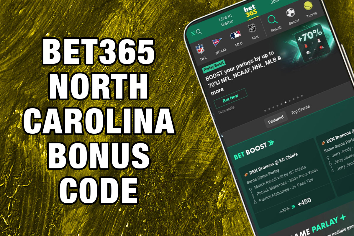 Bet365 NC bonus code NEWSNC: 0 bonus or K safety net for NBA, Masters