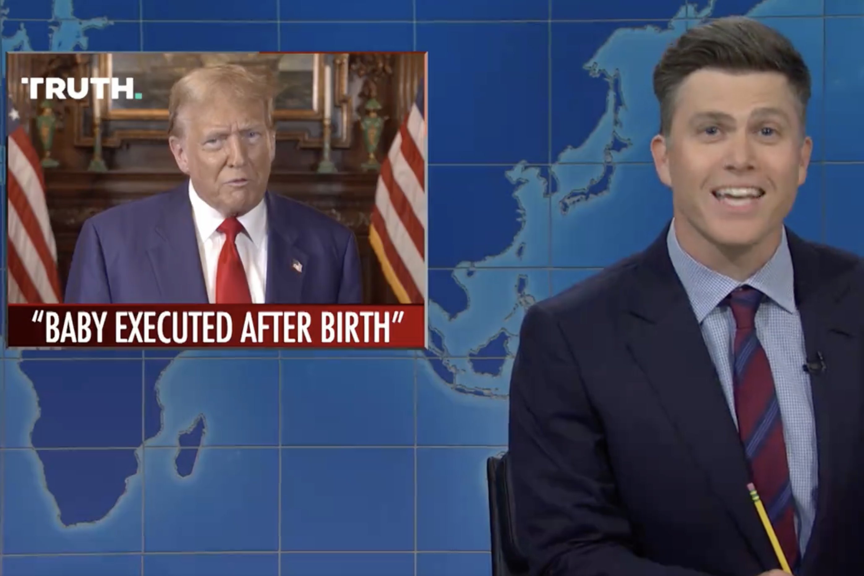 “SNL” mocks O.J. Simpson’s obit gaffe and Trump’s abortion stance