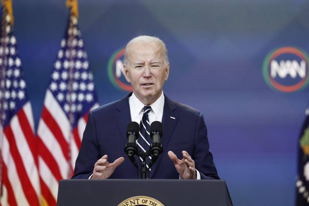 Joe Biden gives remarks